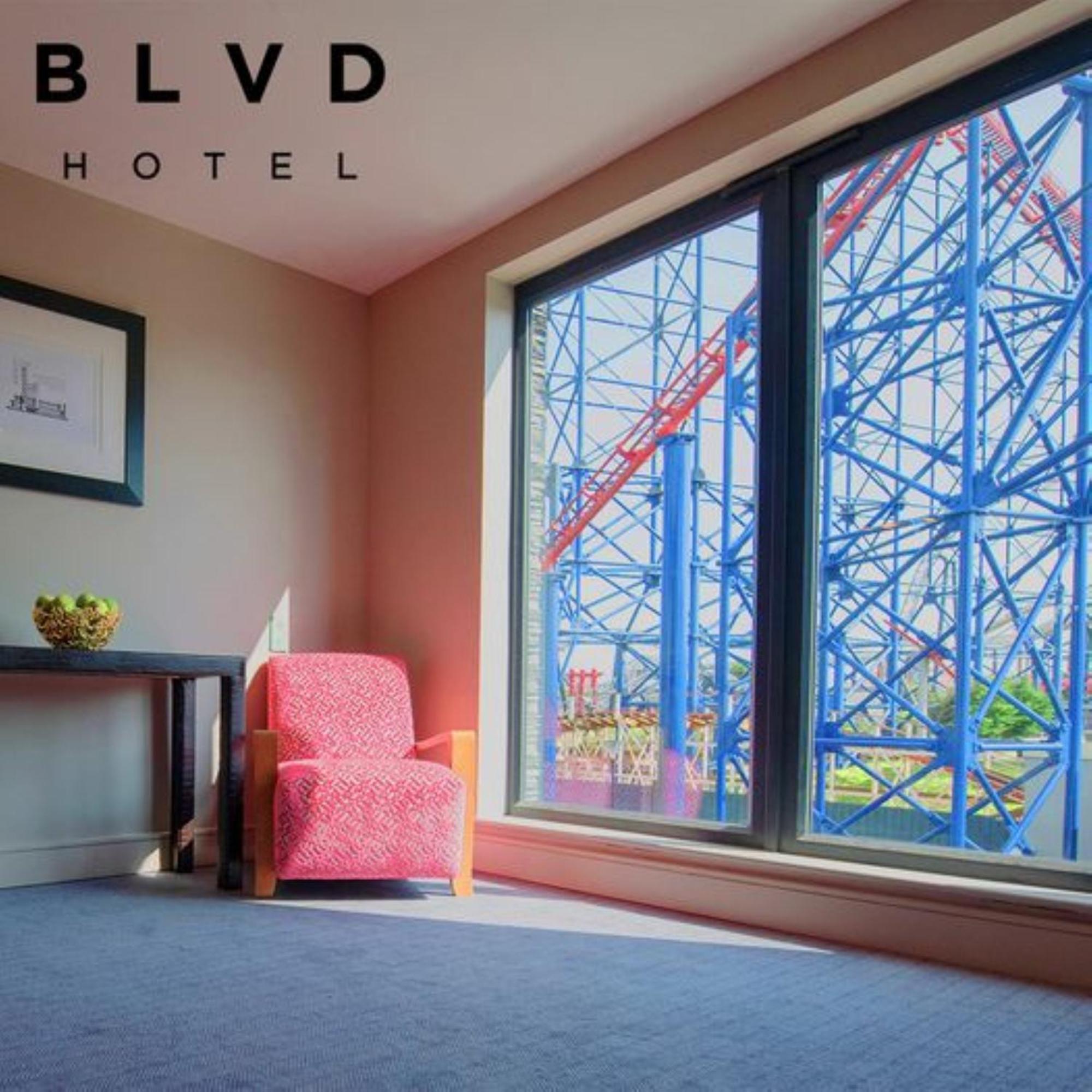 Boulevard Hotel Blackpool Exteriör bild The interior of the hotel