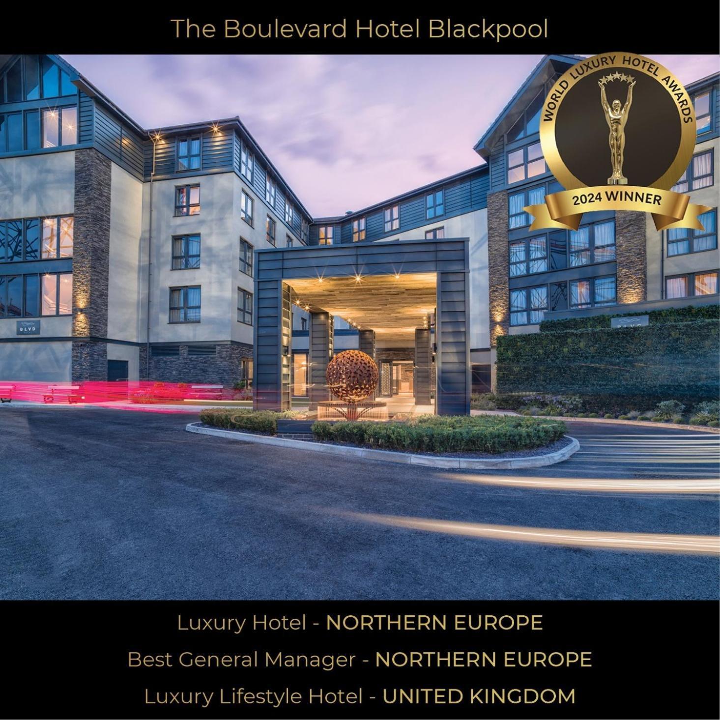Boulevard Hotel Blackpool Exteriör bild The Hotel