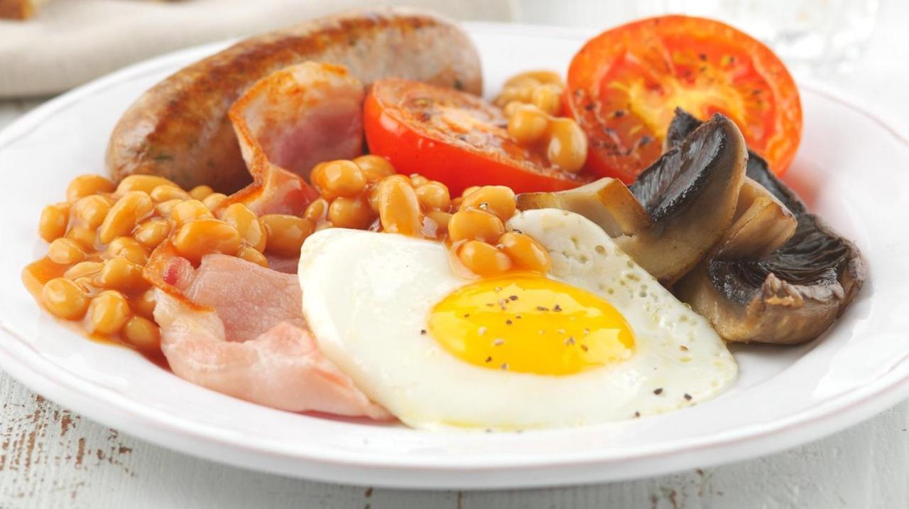 Boulevard Hotel Blackpool Exteriör bild English breakfast